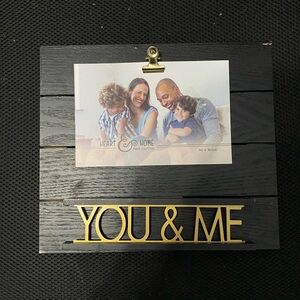 You & Me 4x6 Photo Frame